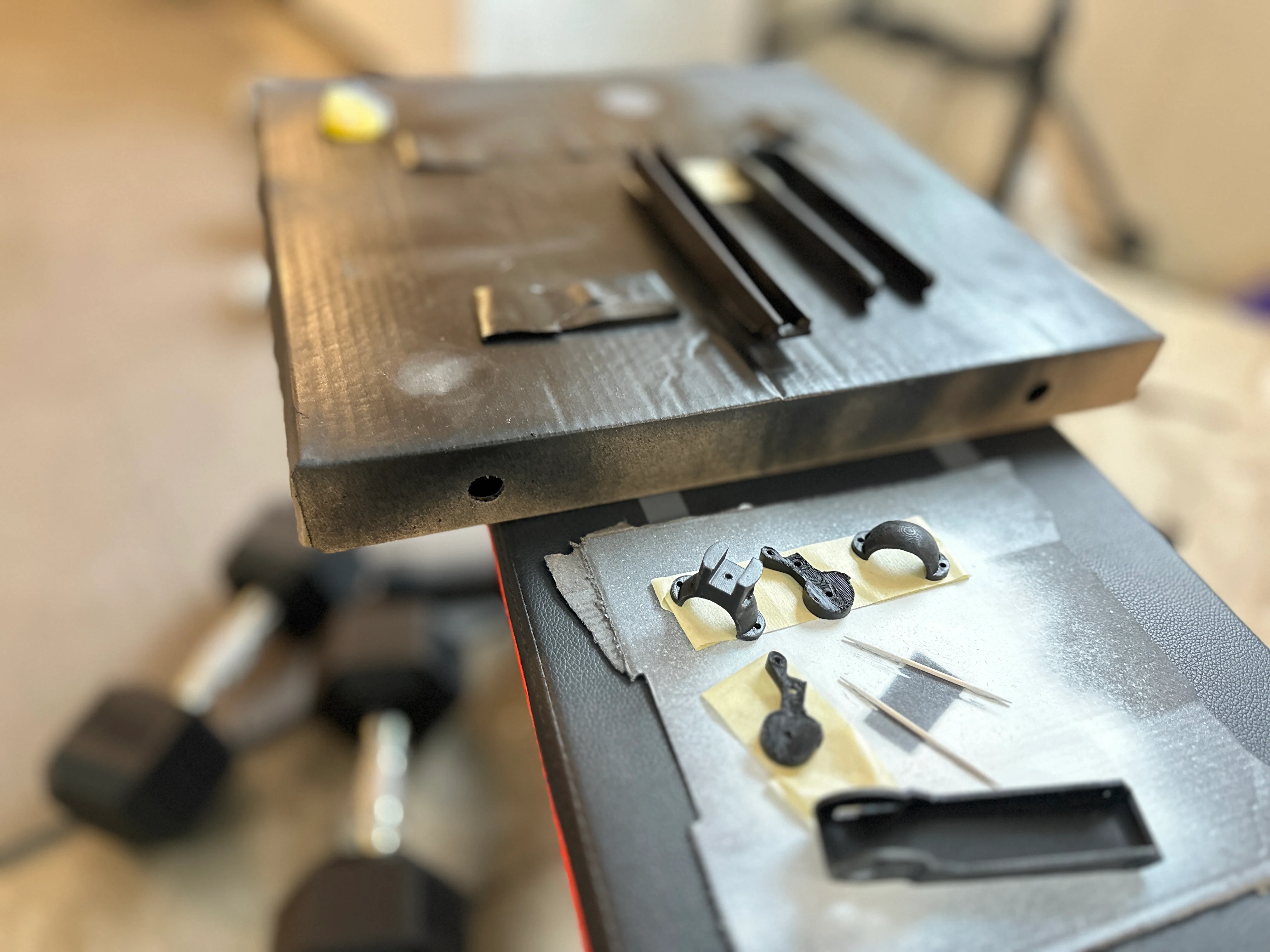 Galactic Bounty Helmet & Tactical Blaster – Work-In-Progress Build detail image