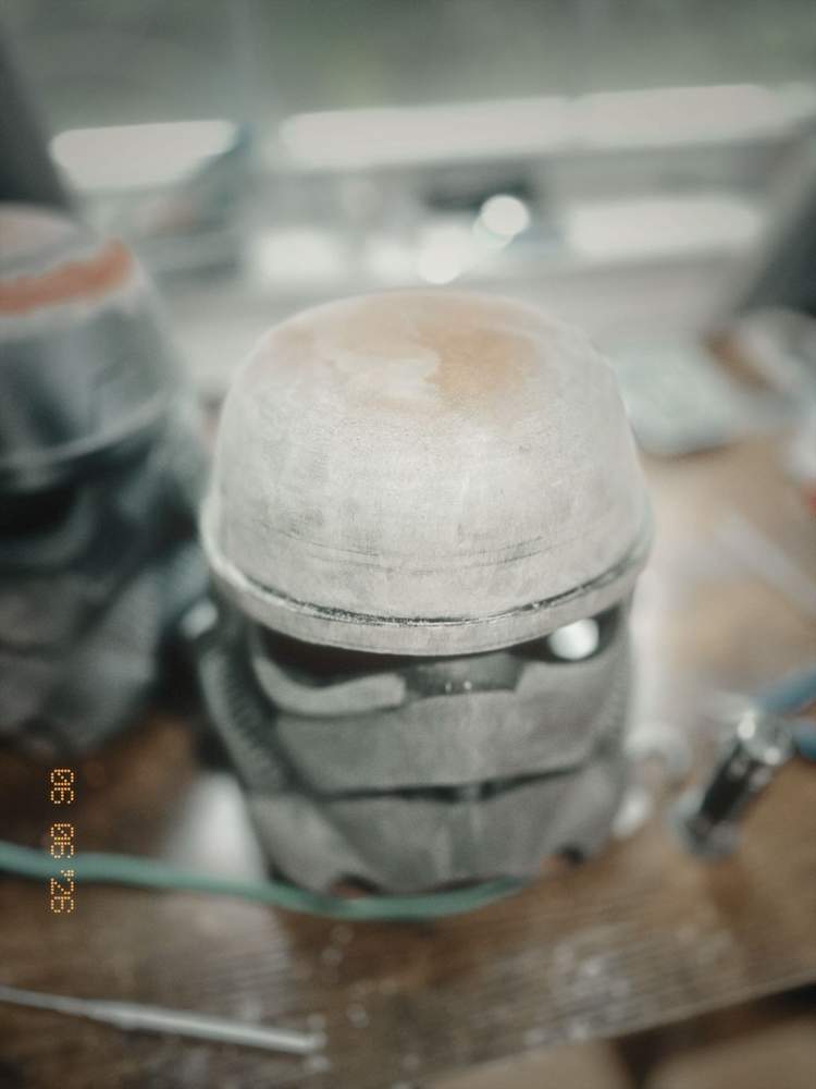 Finishing the Stormtrooper Helmet: The Sanding & Priming Grind detail image