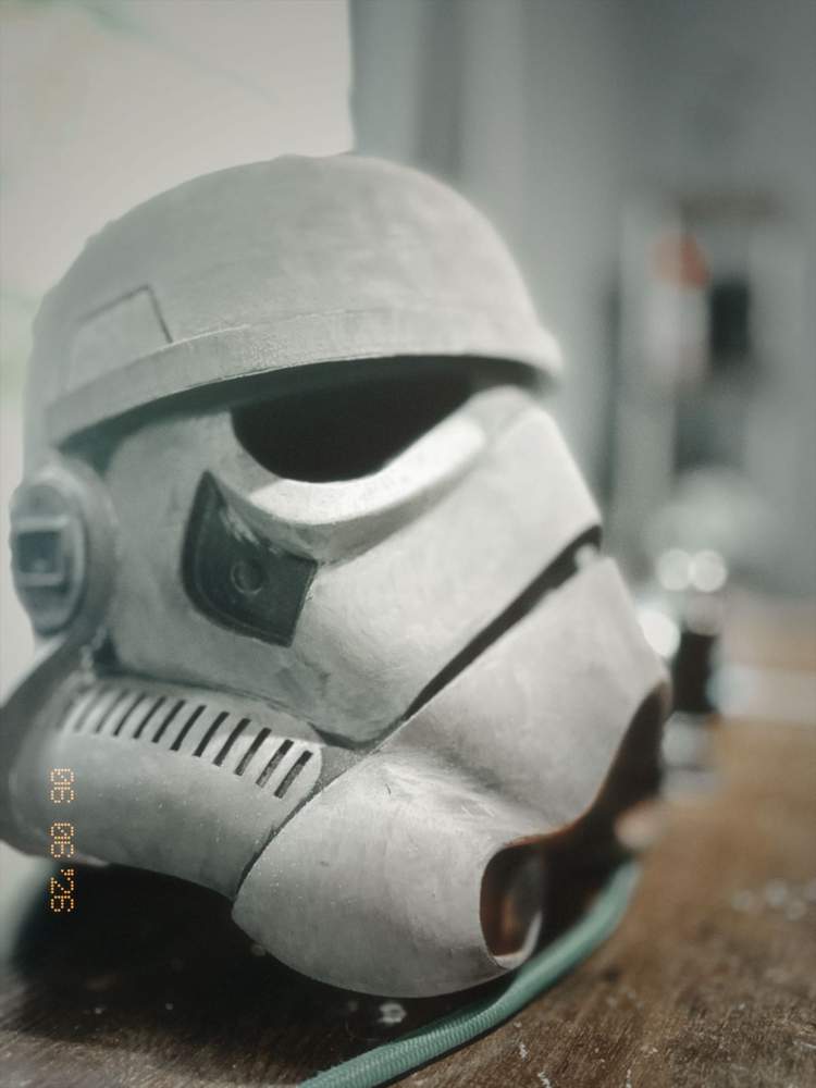 Finishing the Stormtrooper Helmet: The Sanding & Priming Grind detail image