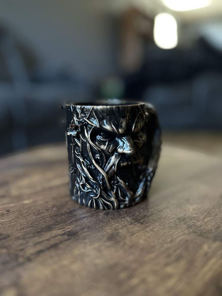 Ancient Tree Spirit Mug - Forest Guardian Relic (Fantasy Decor) detail image