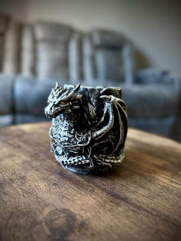 Dragon Guardian Mug - Ancient Relic (Fantasy Display Decor) detail image