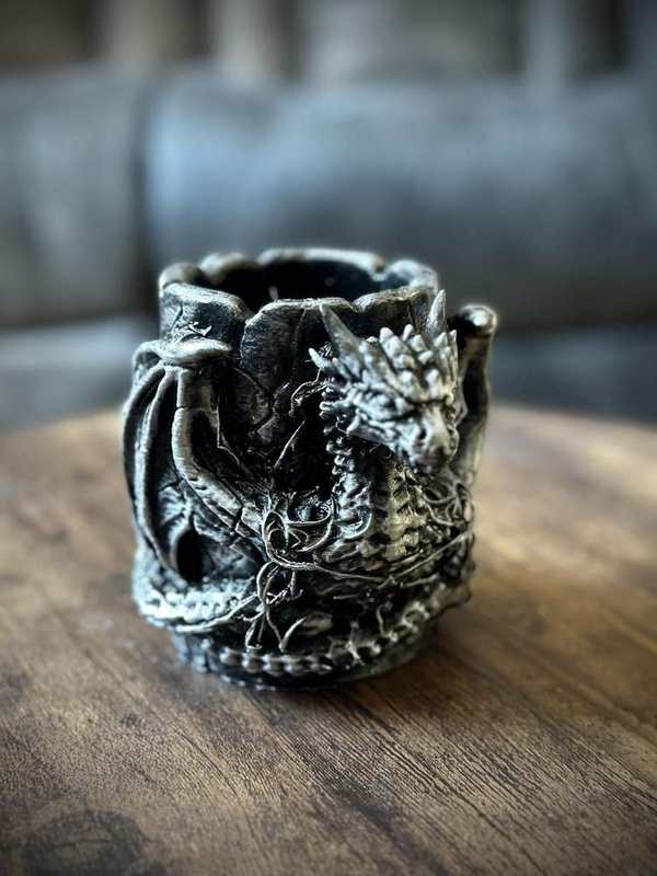 Dragon Guardian Mug - Ancient Relic (Fantasy Display Decor) detail image