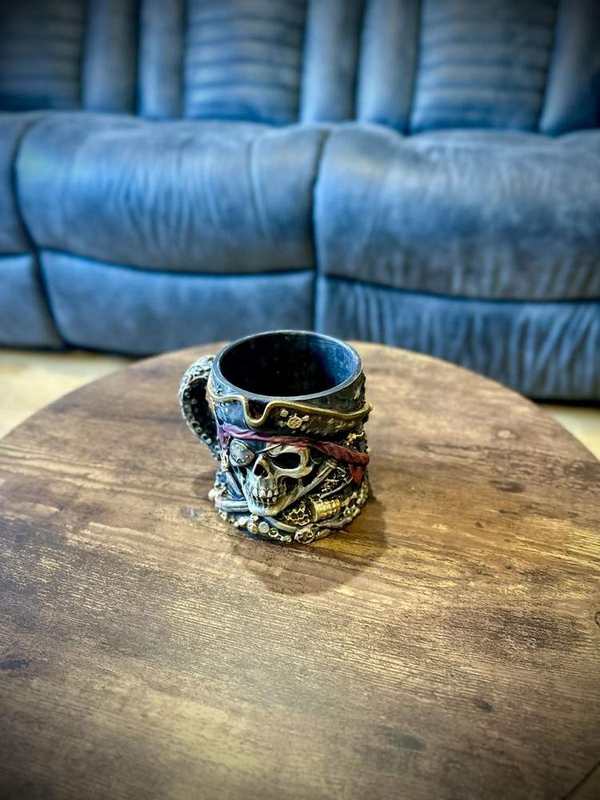 Pirate Skull Mug - Cursed Captain Relic (Display Decor) detail image