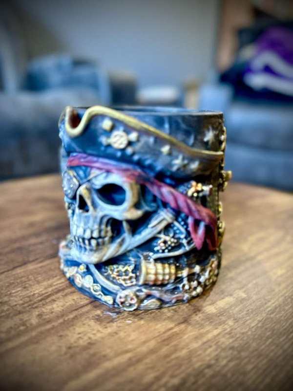 Pirate Skull Mug - Cursed Captain Relic (Display Decor) detail image