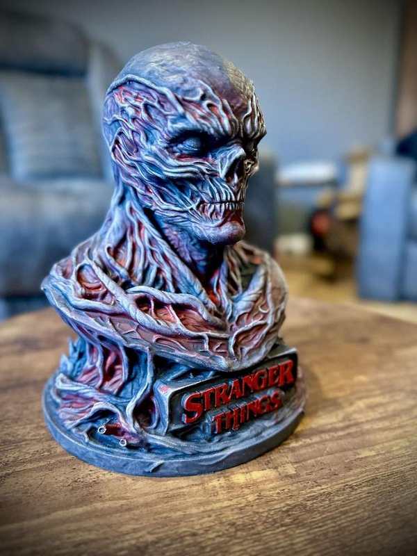 Vecna Inspired Bust - Dark Fantasy Display Piece detail image