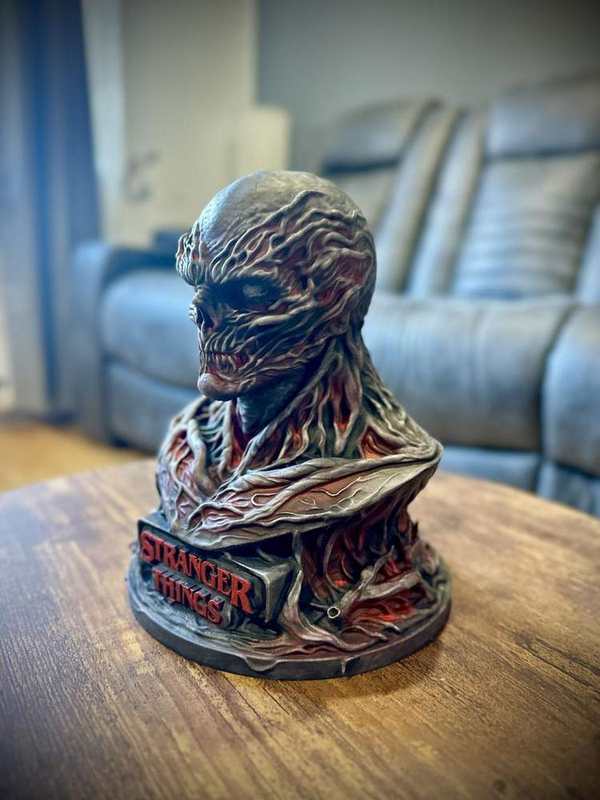 Vecna Inspired Bust - Dark Fantasy Display Piece detail image