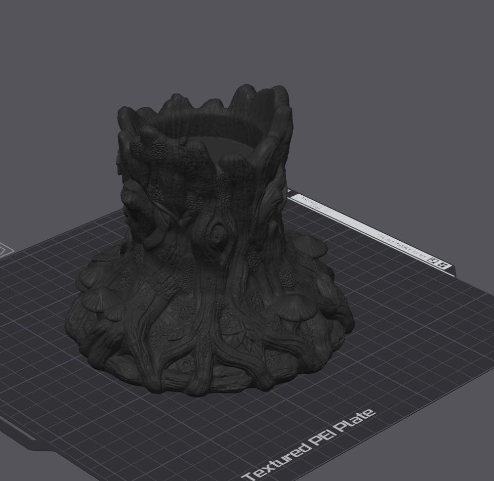 Tree Guardian Candle Holder STL - Digital Download detail image