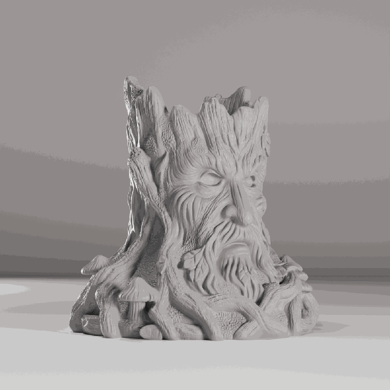Tree Guardian Candle Holder STL - Digital Download detail image