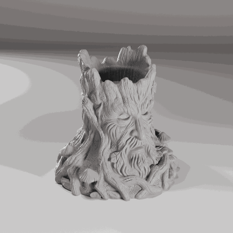 Tree Guardian Candle Holder STL - Digital Download detail image
