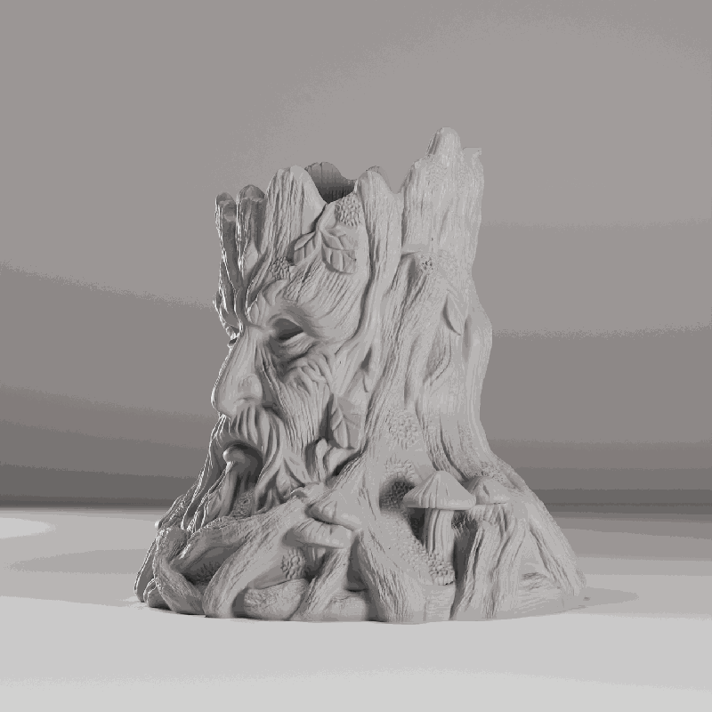 Tree Guardian Candle Holder STL - Digital Download detail image
