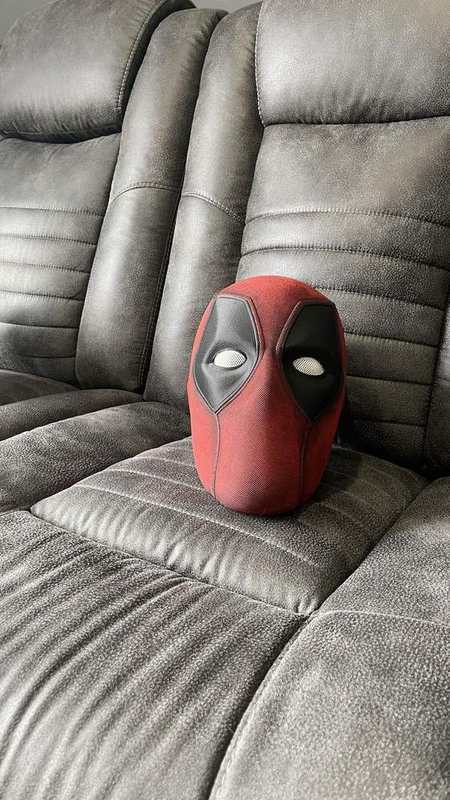 Deadpool Inspired Mercenary Mask (Display Prop)