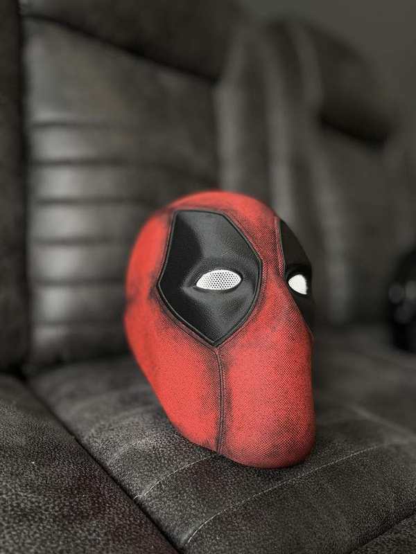 Deadpool Inspired Mercenary Mask (Display Prop) detail image