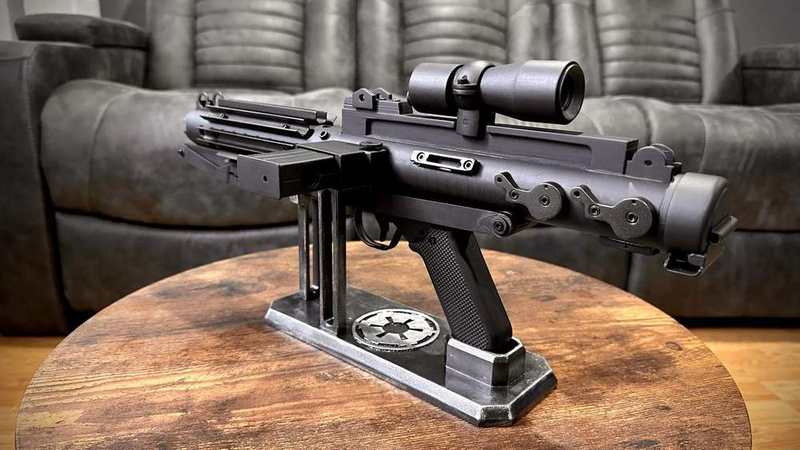 Star Wars E-11 Blaster - Clean RoTJ Version (Display Prop) detail image