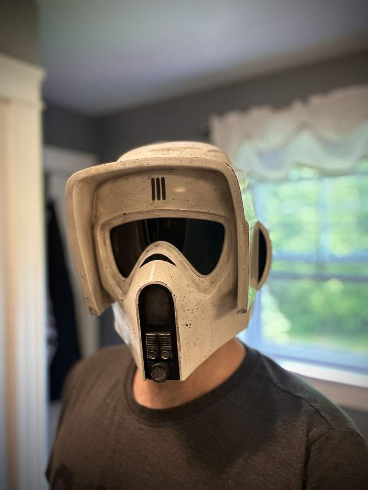 Scout Trooper Inspired Recon Helmet (Display Prop) detail image